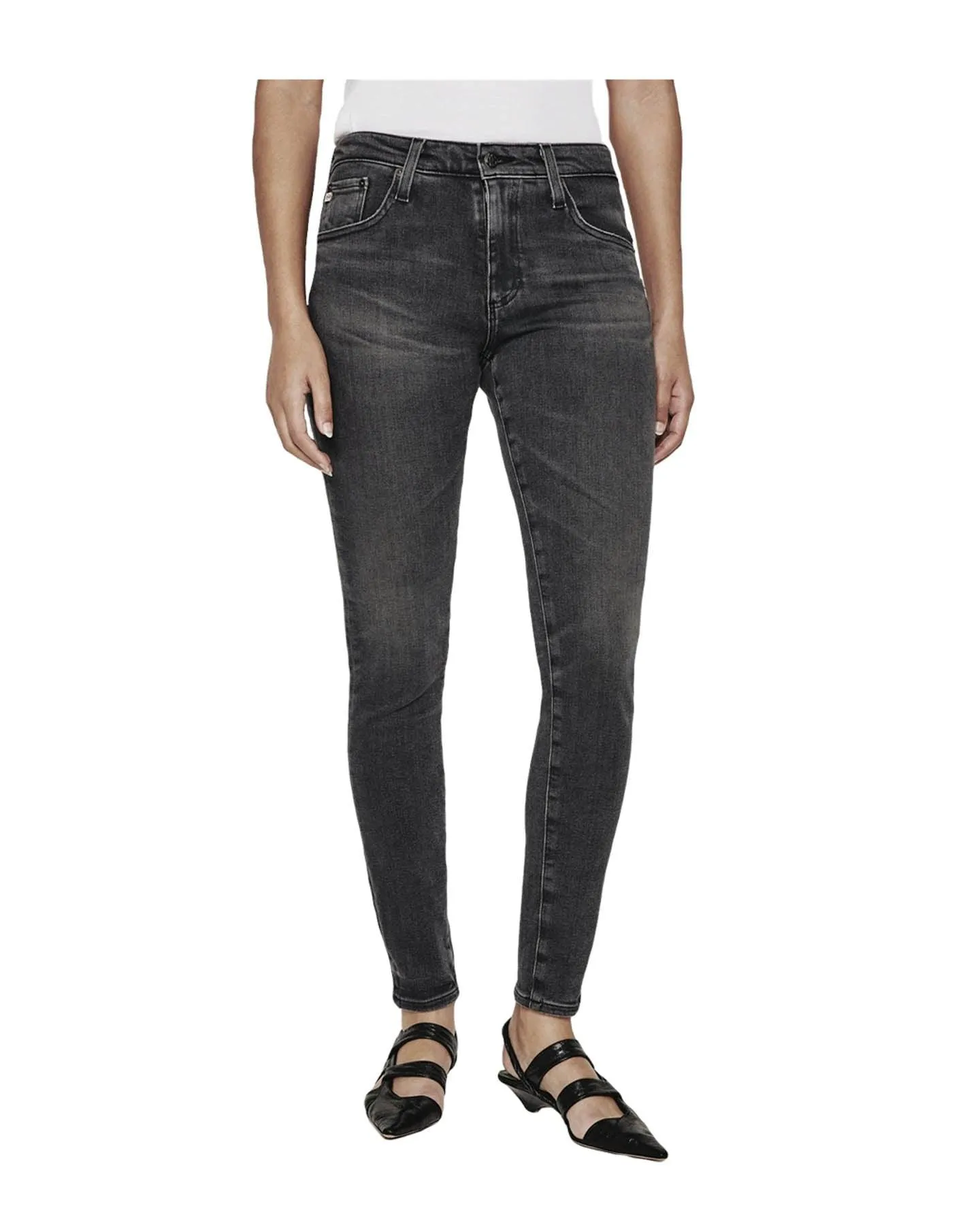 AG Jeans Farrah Skinny Ankle Jeans Magnetic