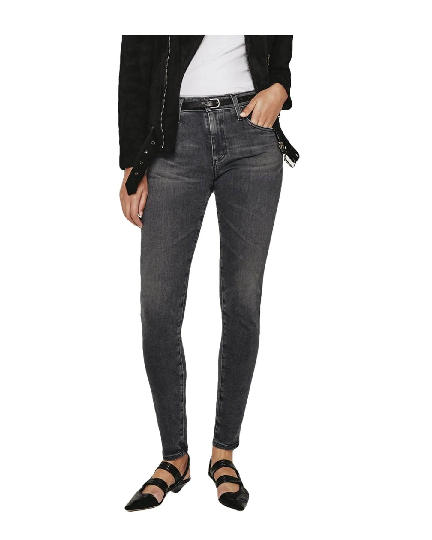 AG Jeans Farrah Skinny Ankle Jeans Magnetic