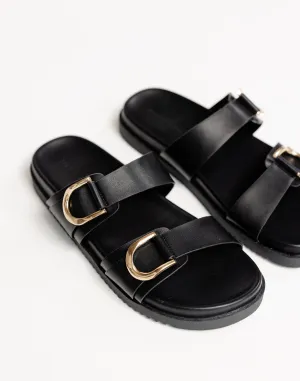 Areli Slides (Black) - By Billini