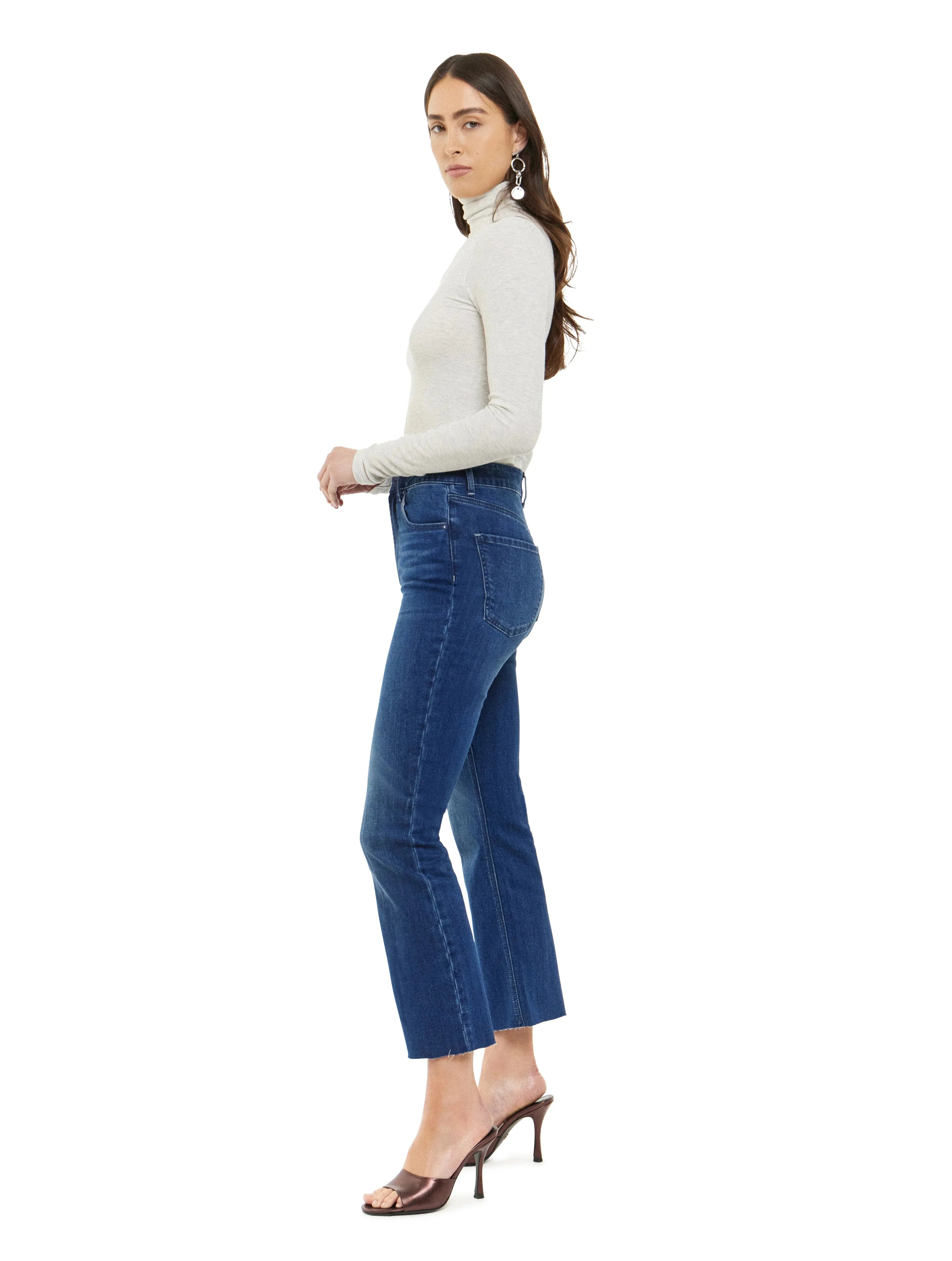 Articles of Society Linden High Rise Crop Jeans