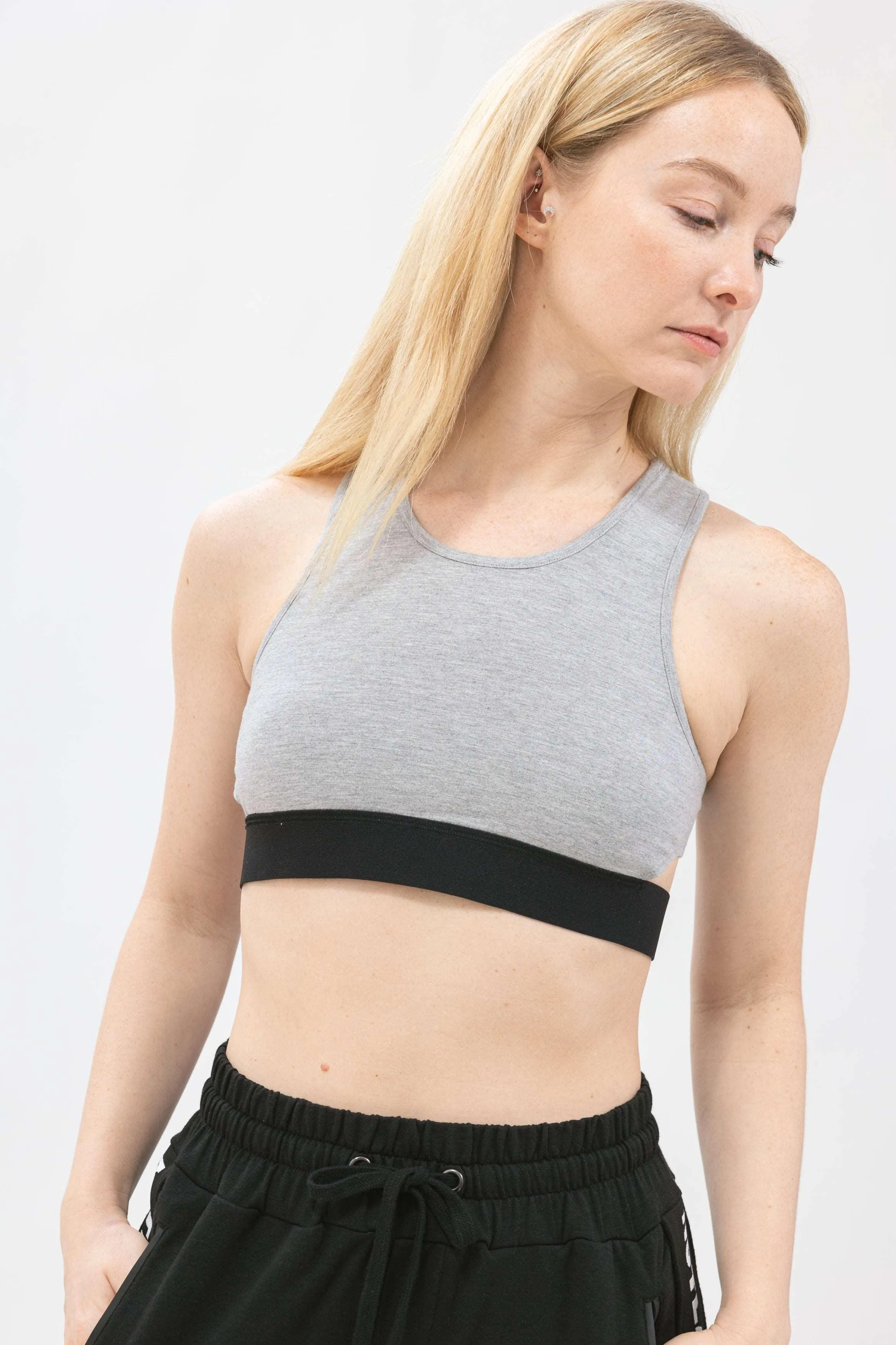 Bamboo Cut-Out Bralette Tank Top