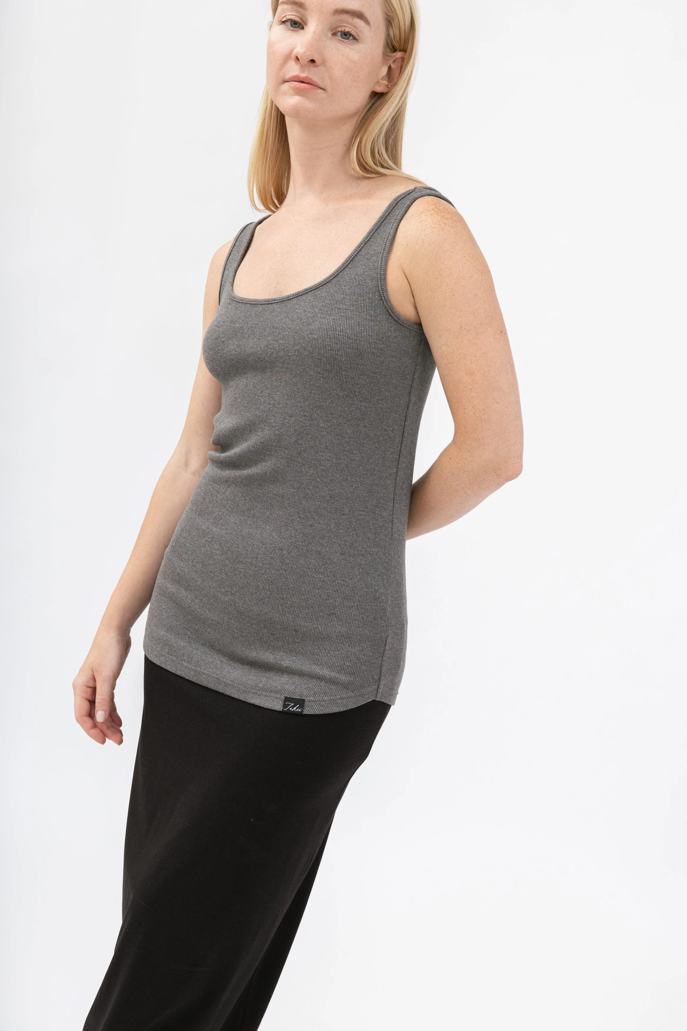 Bamboo Ribbed Tank Top