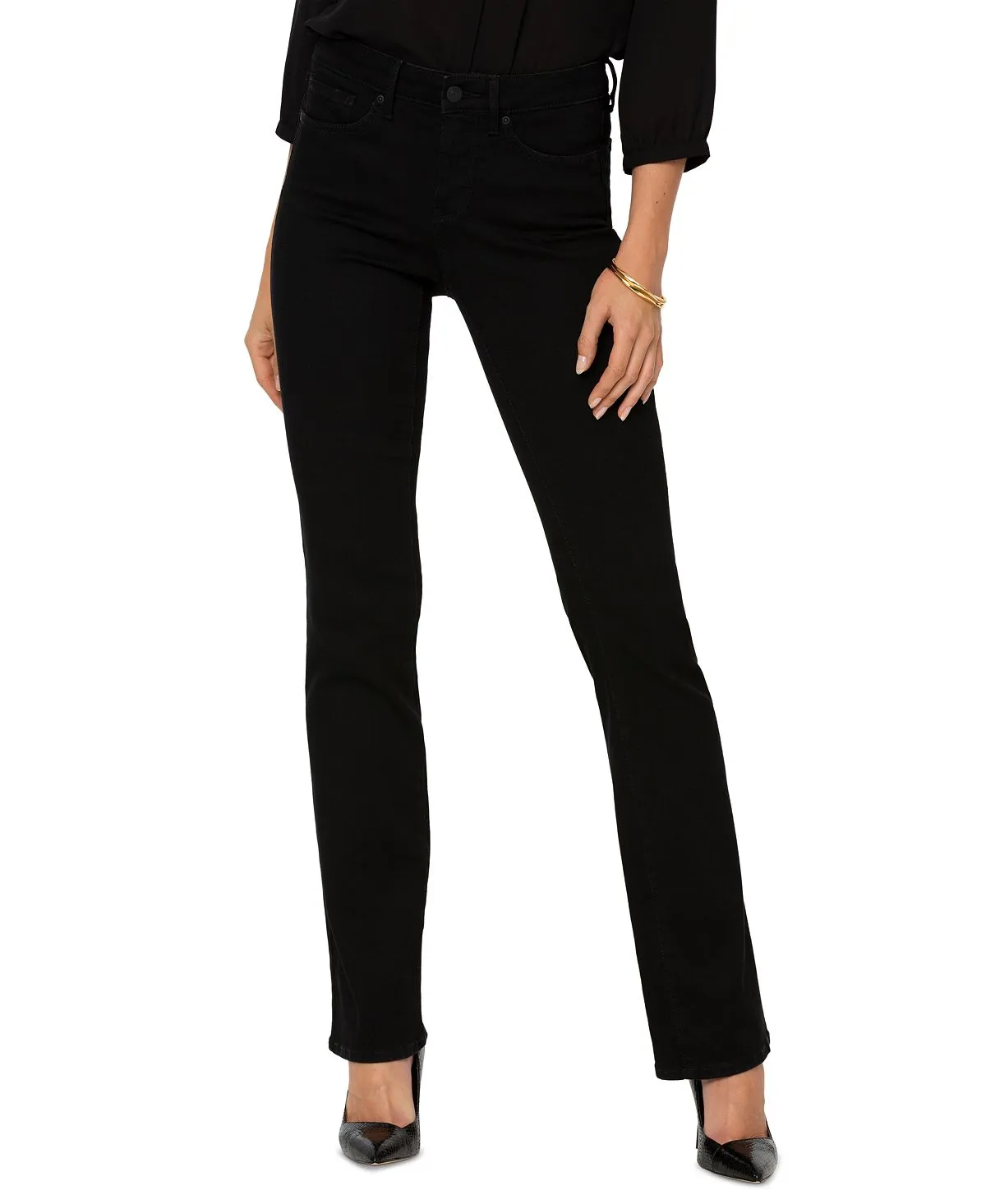 Barbara jeans with belly adjustment NYDJ, black