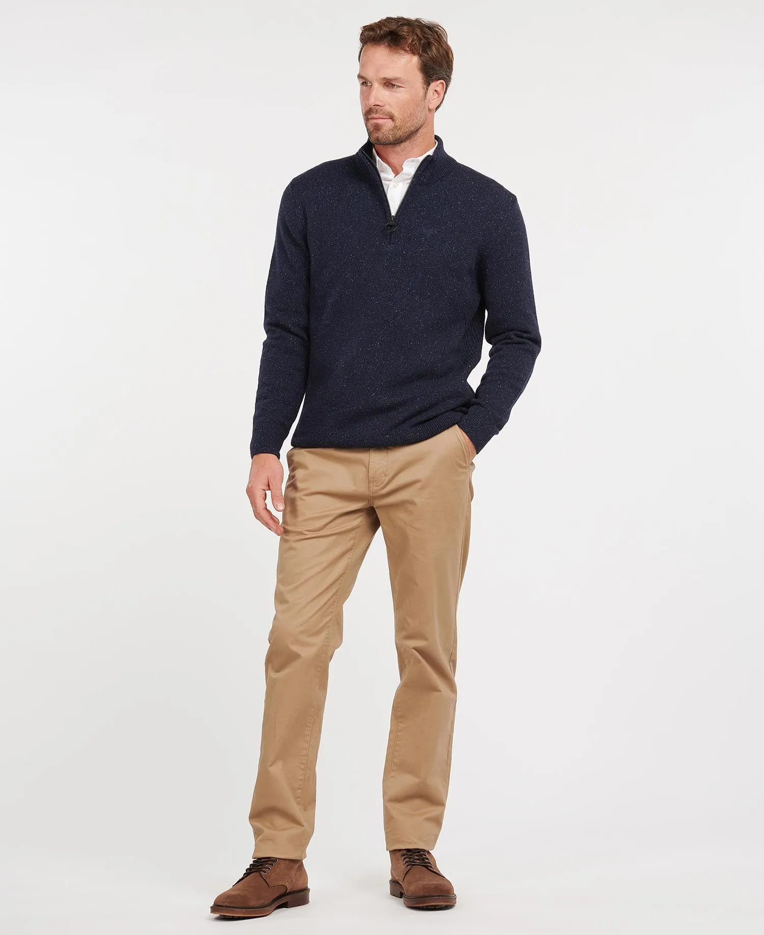 Barbour Men's Tisbury Half Zip Jumper