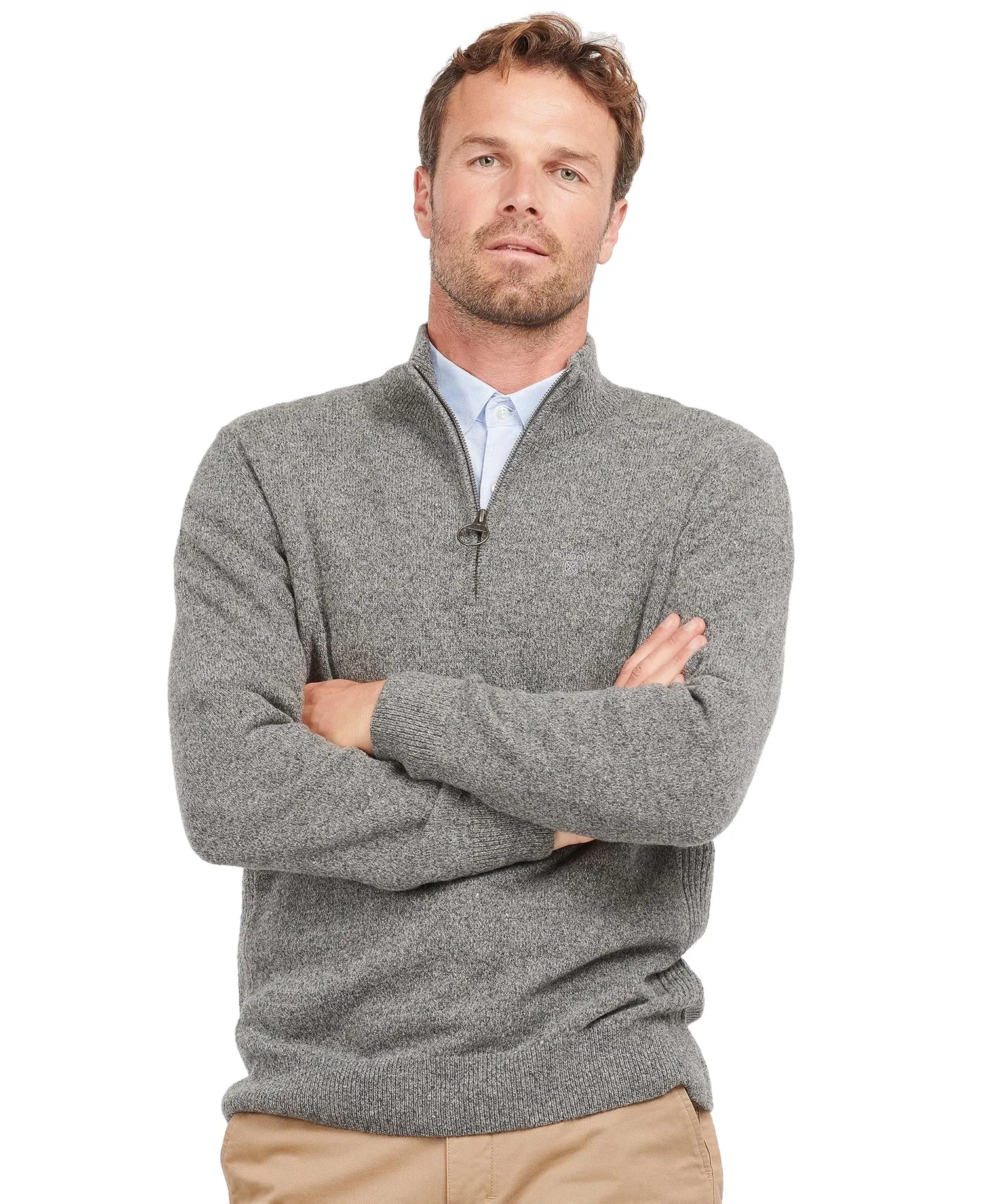 Barbour Men's Tisbury Half Zip Jumper