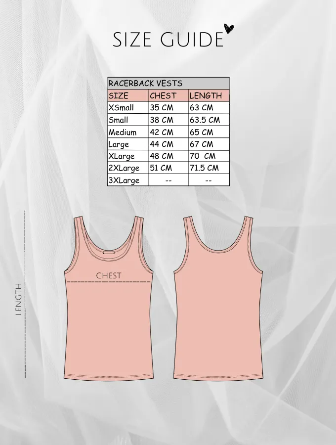 BASIC RACERBACK - WHITE