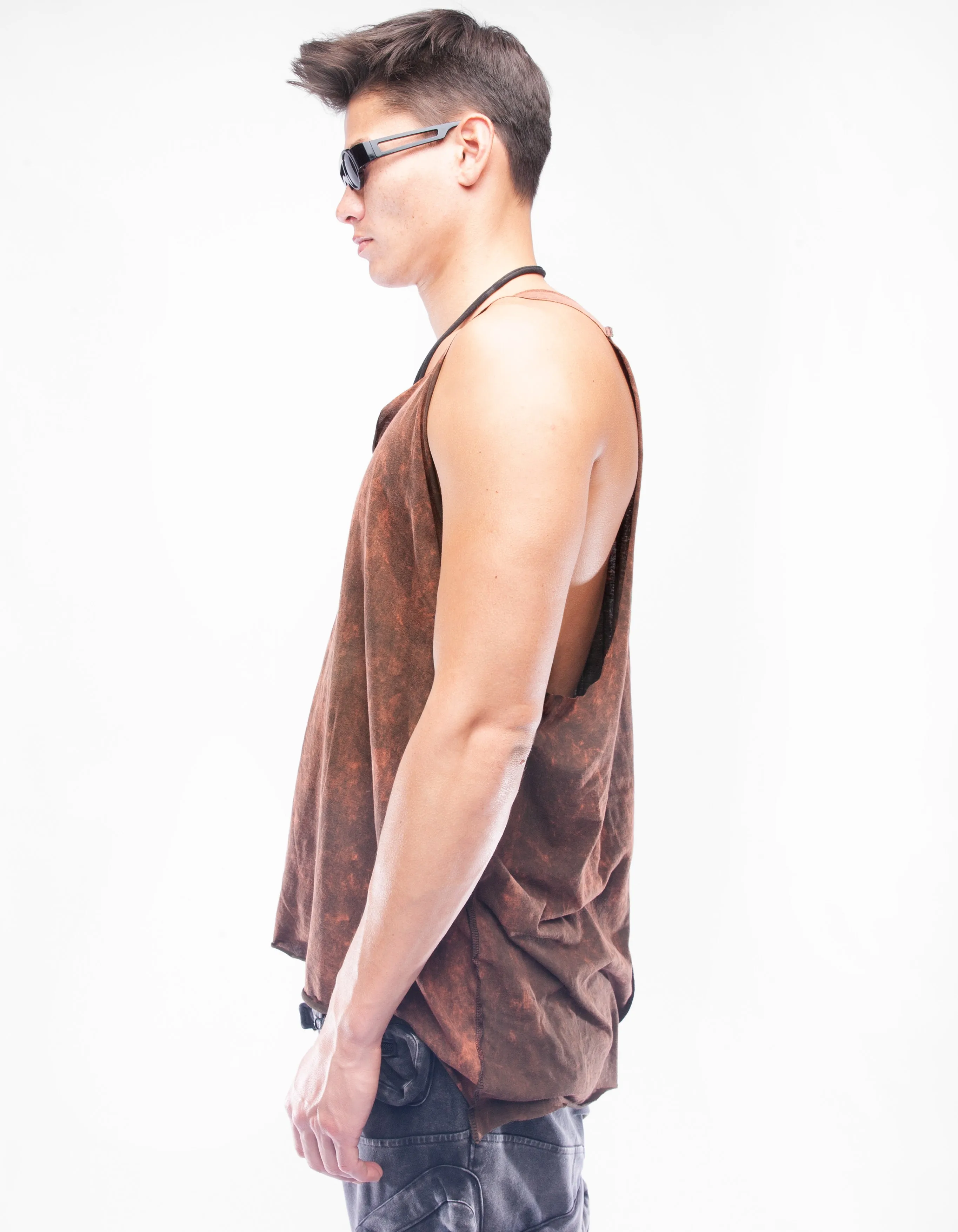 BASIC VEST RUSTY M