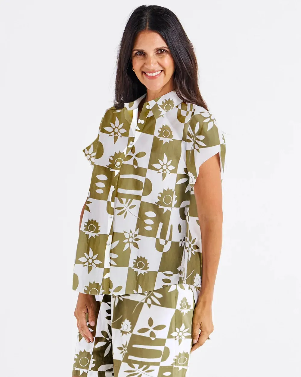 Betty Basics Mara Short Sleeve Shirt