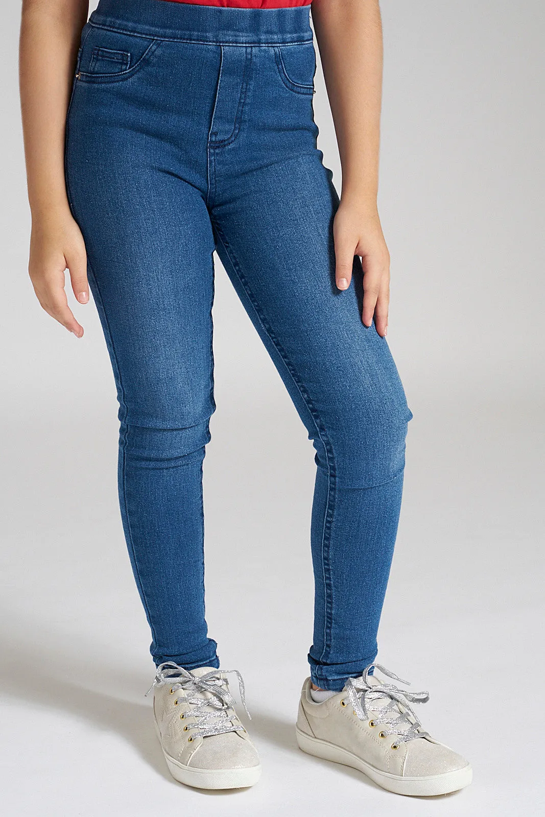 Blue Basic Jegging