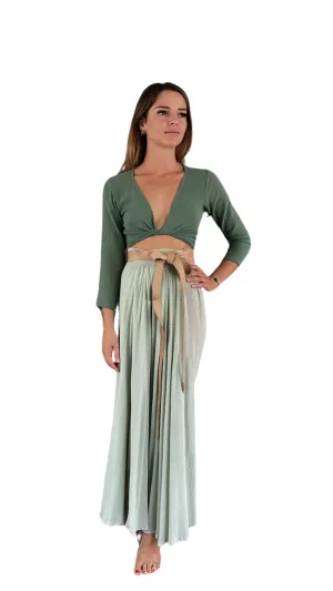 Caravana Cholul Skirt Sage green