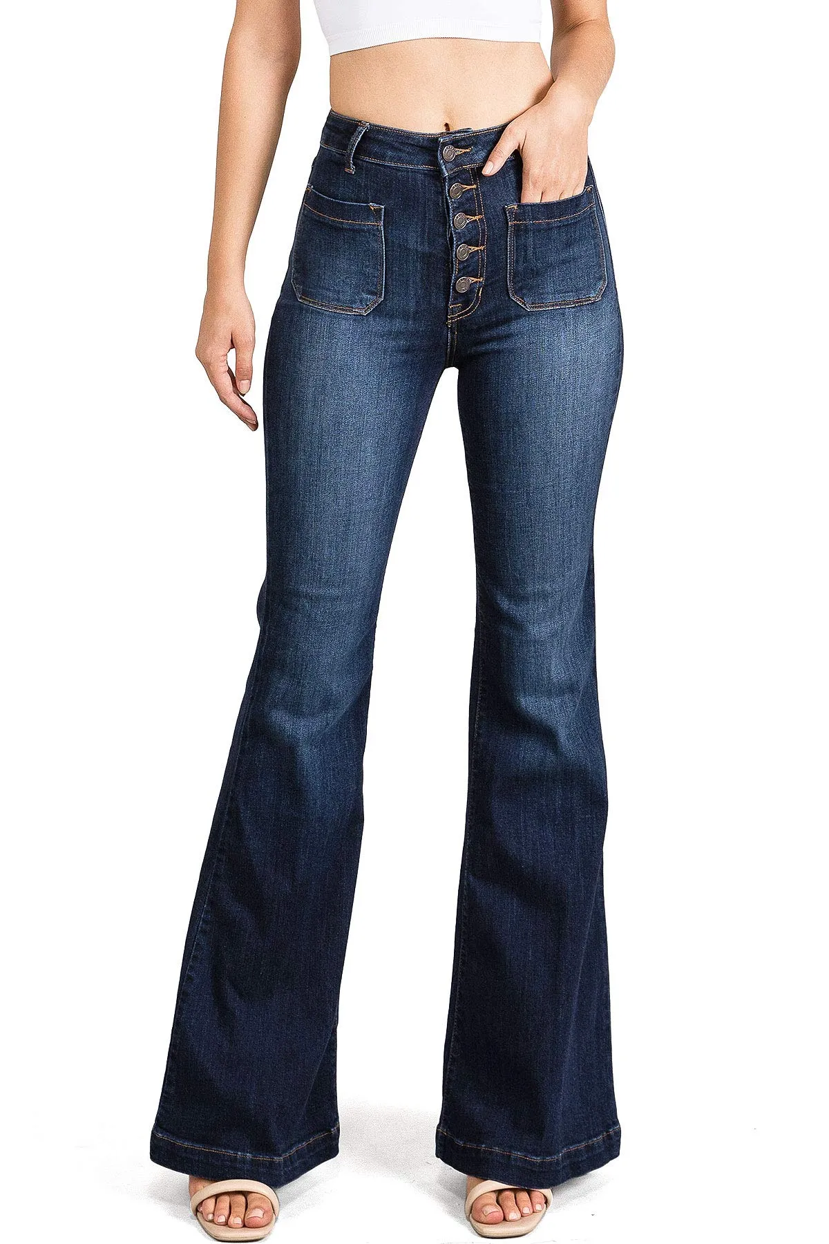 Downtown Bell Bottom Jeans