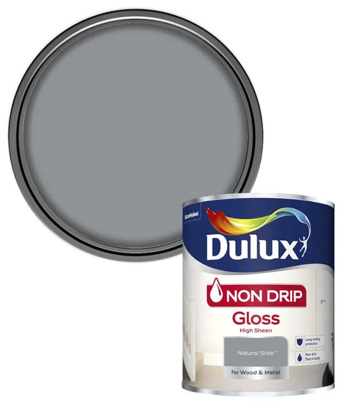 Dulux Non Drip Gloss Paint - 750ml