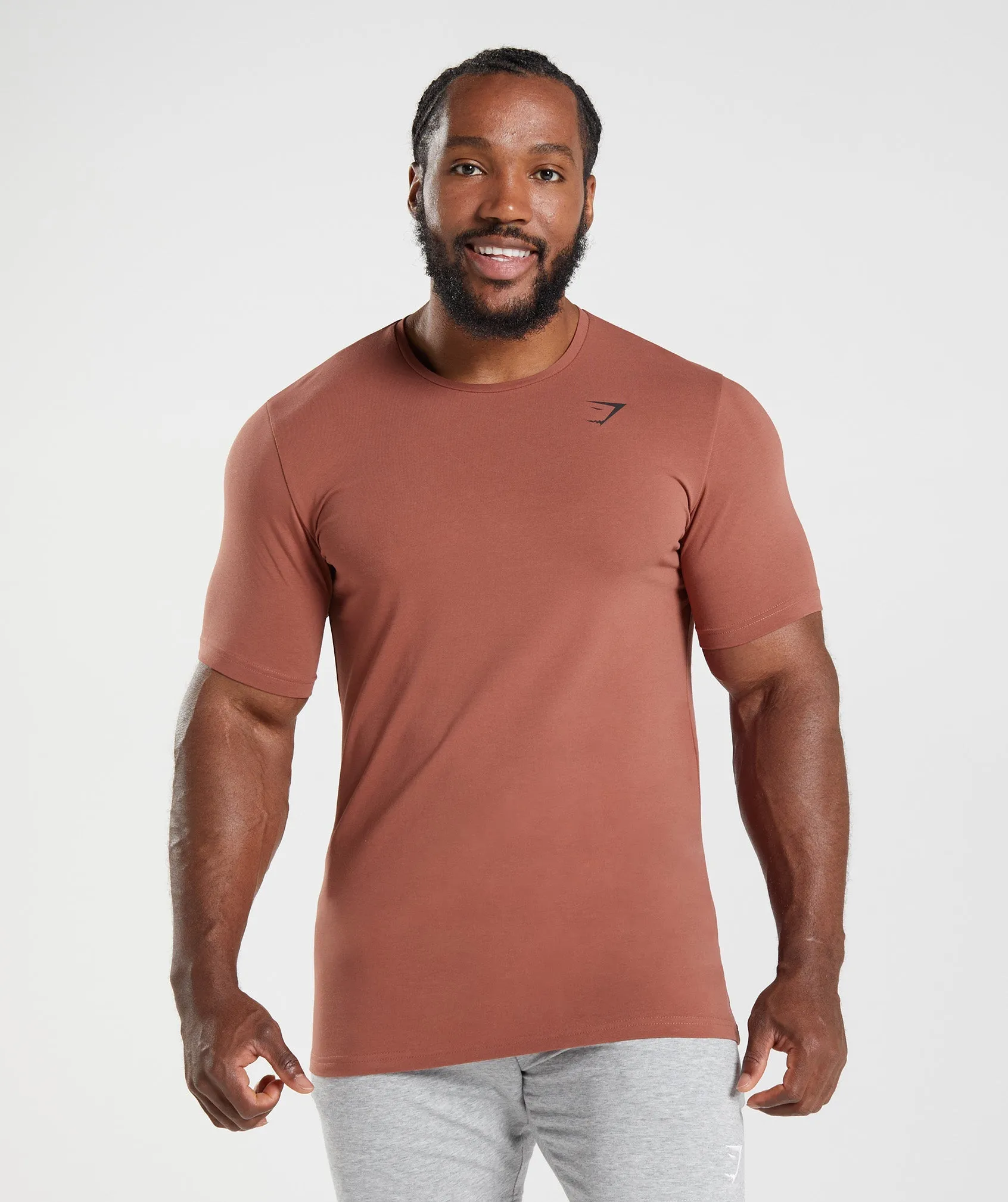 Gymshark Essential T-Shirt - Rose Brown