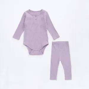 Infant Boy Girl Clothes Set Long Sleeve Baby Bodysuit