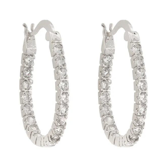 Inside-Out Hoop Earrings