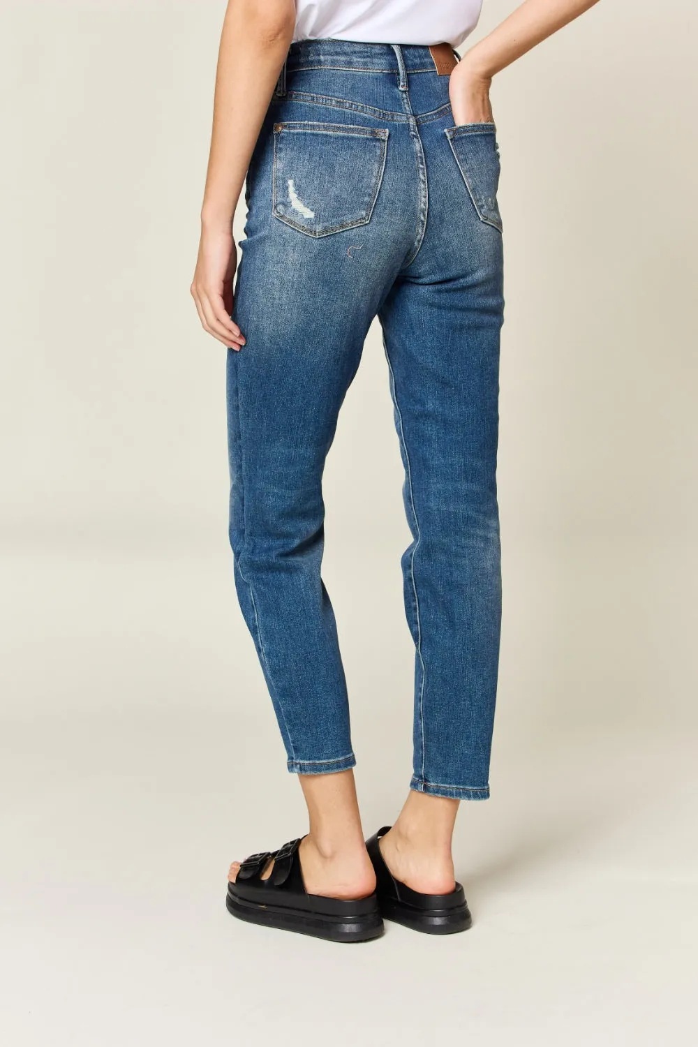 Judy Blue Porch Rocking High Waist Slim Jeans Style 88776