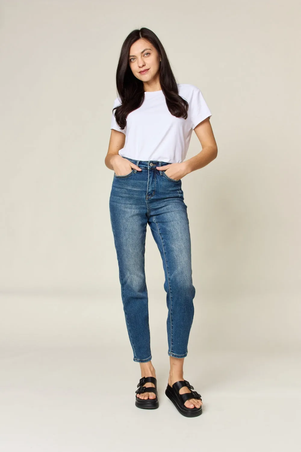 Judy Blue Porch Rocking High Waist Slim Jeans Style 88776