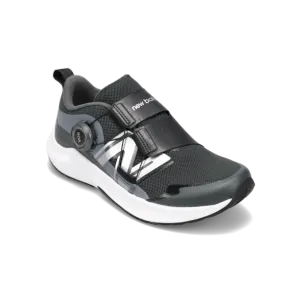 Kid's Grade School DynaSoft Reveal V4 BOA Blacktop/Black/Silver