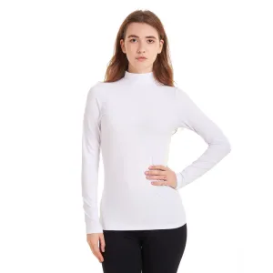 Long Sleeve High Neck Cotton for Women