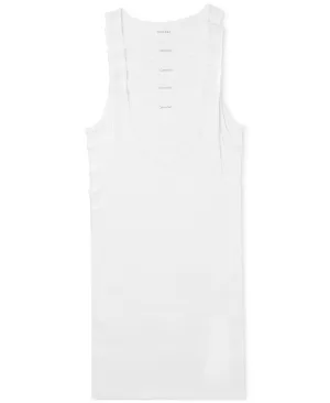 Men 5-pk. Calvin Klein cotton classic tank tops, white