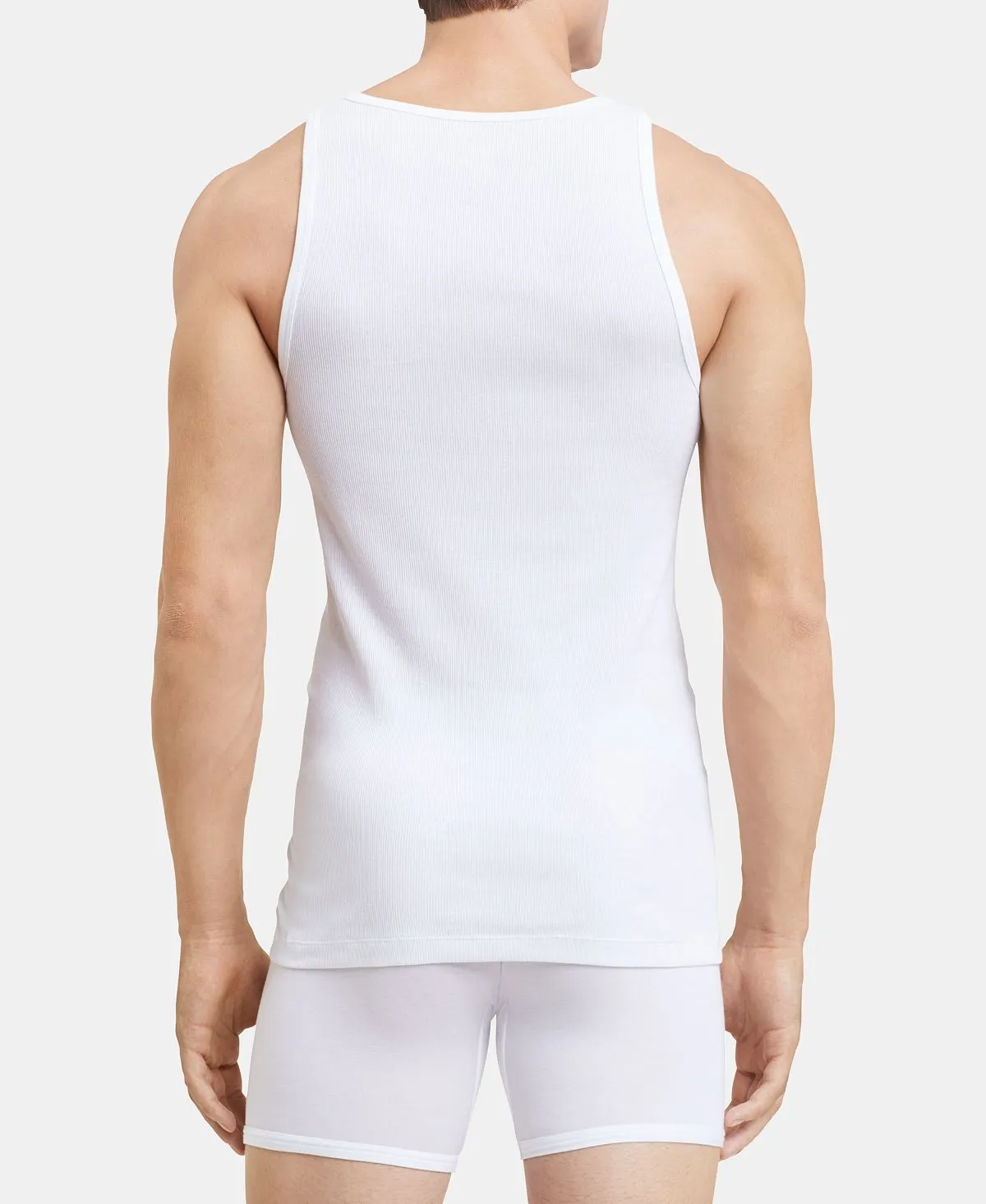 Men 5-pk. Calvin Klein cotton classic tank tops, white