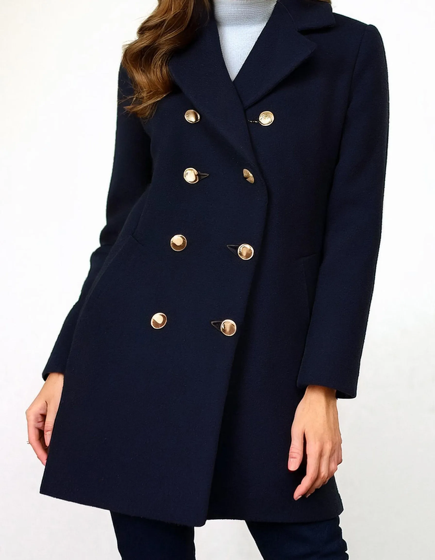 Navy Night Peacoat