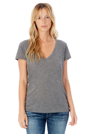 Slinky V-Neck in Ash Heather