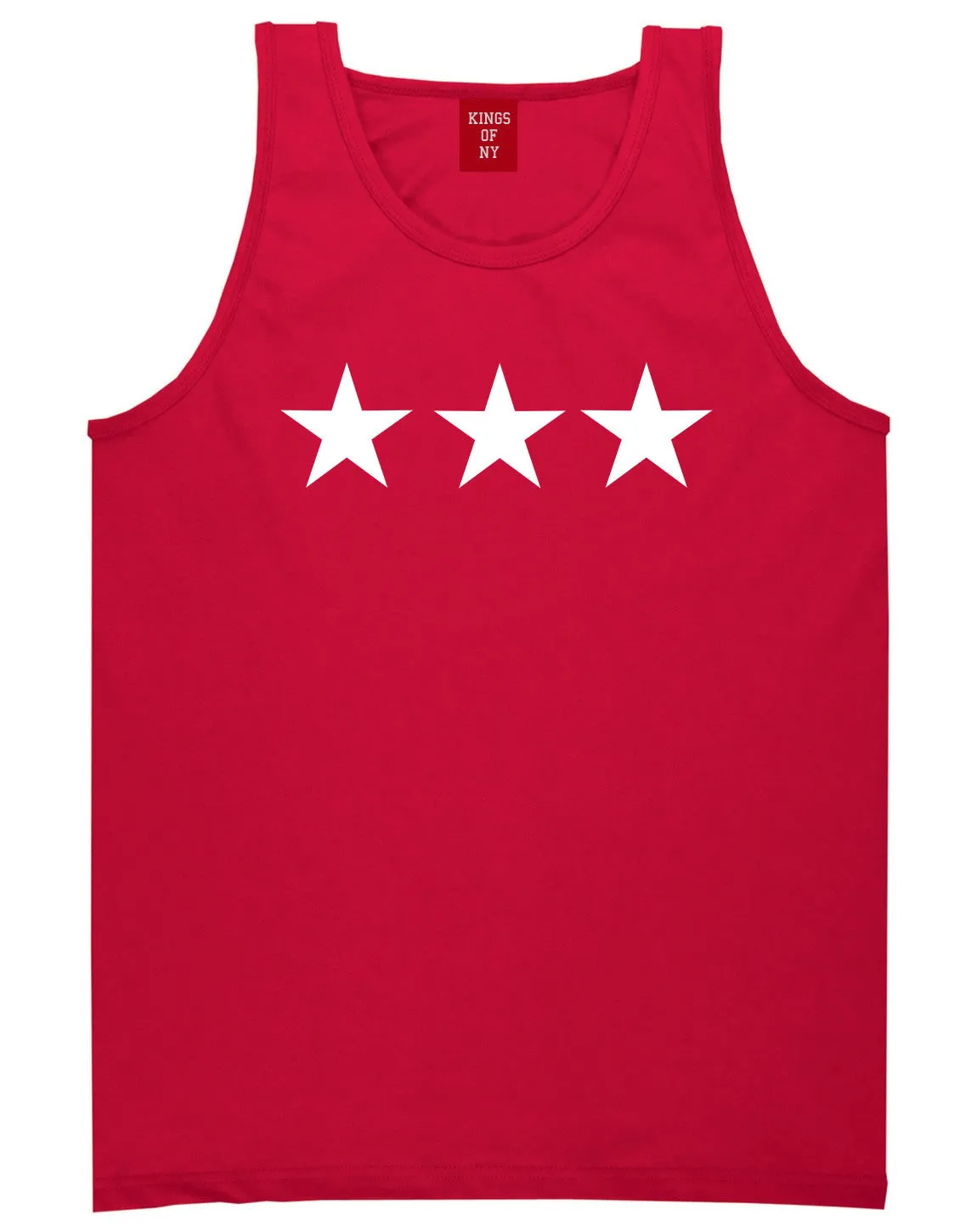 Three Stars Goth Style Tank Top